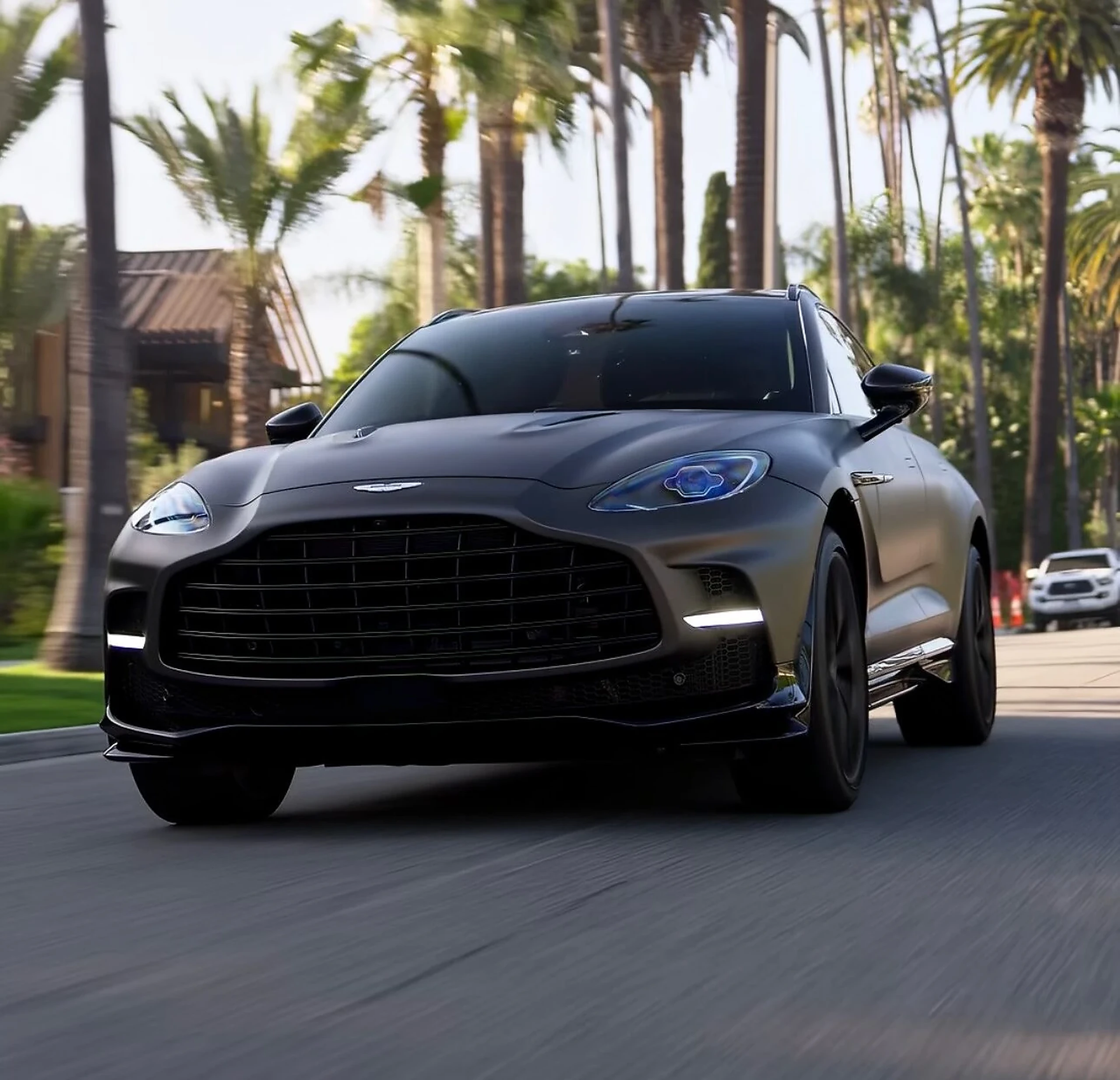 Aston Martin DBX 707 detail relevant to performance suv rentals on ALLCARS