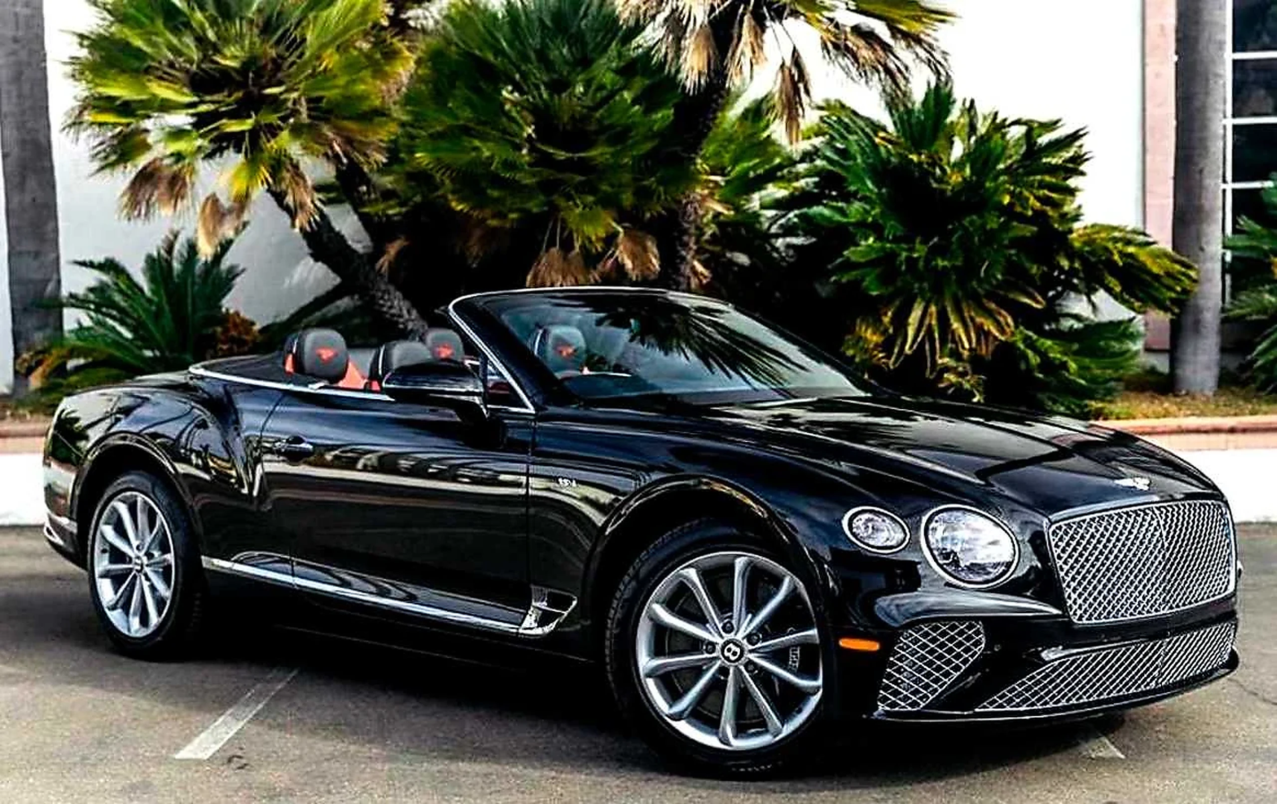 Bentley Continental GTC detail relevant to miami vacation car rentals on ALLCARS