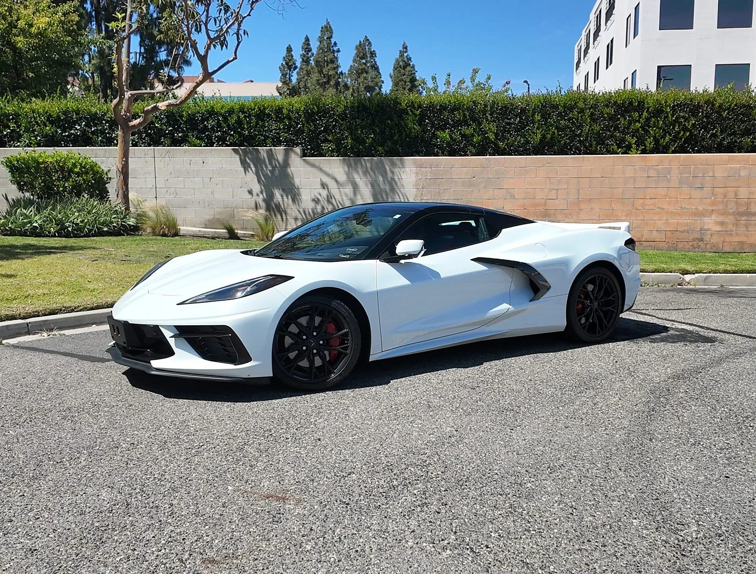 Chevrolet Corvette Stingray Convertible exterior for first-time exotic car rentals