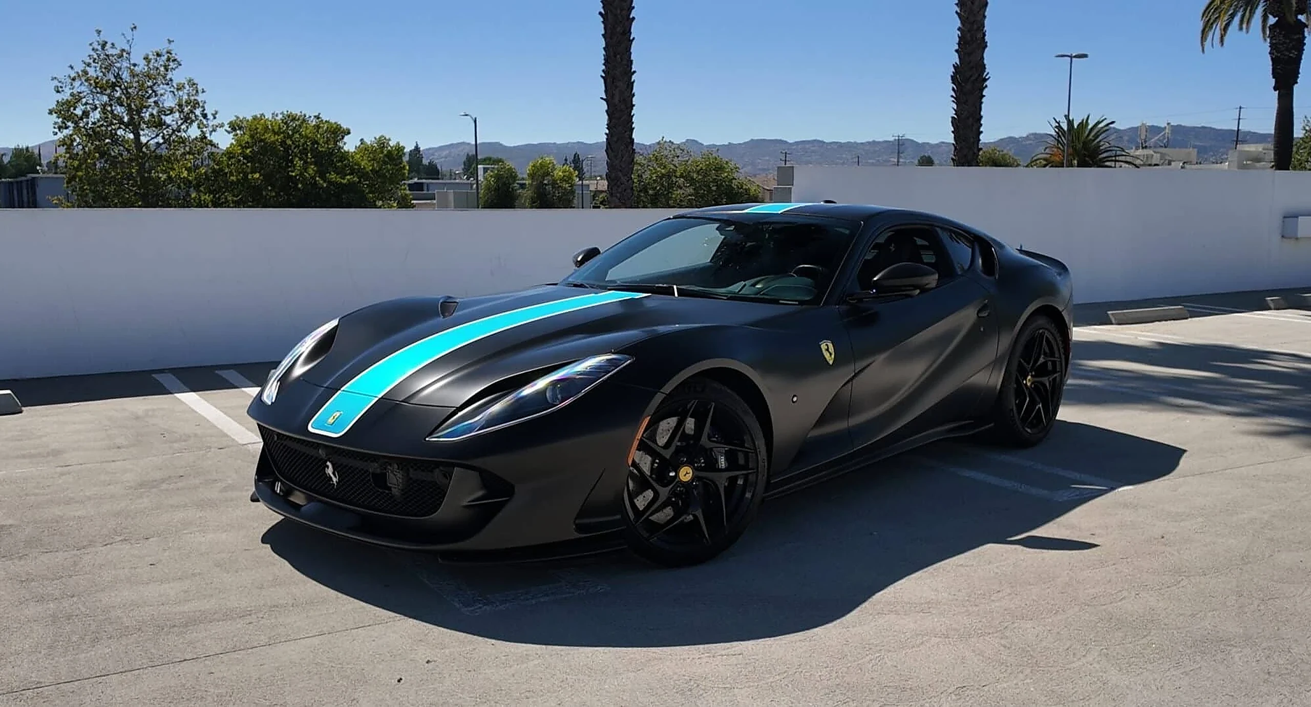 Ferrari 812 Superfast exterior for v12 exotic car rentals