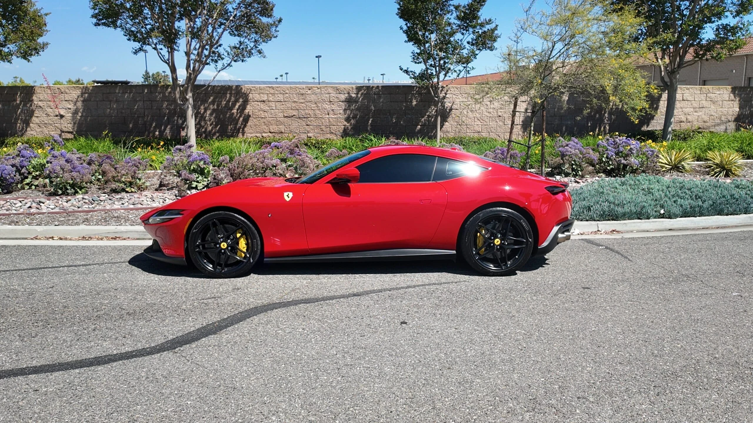 Ferrari Roma detail relevant to one-way miami car delivery requests on ALLCARS
