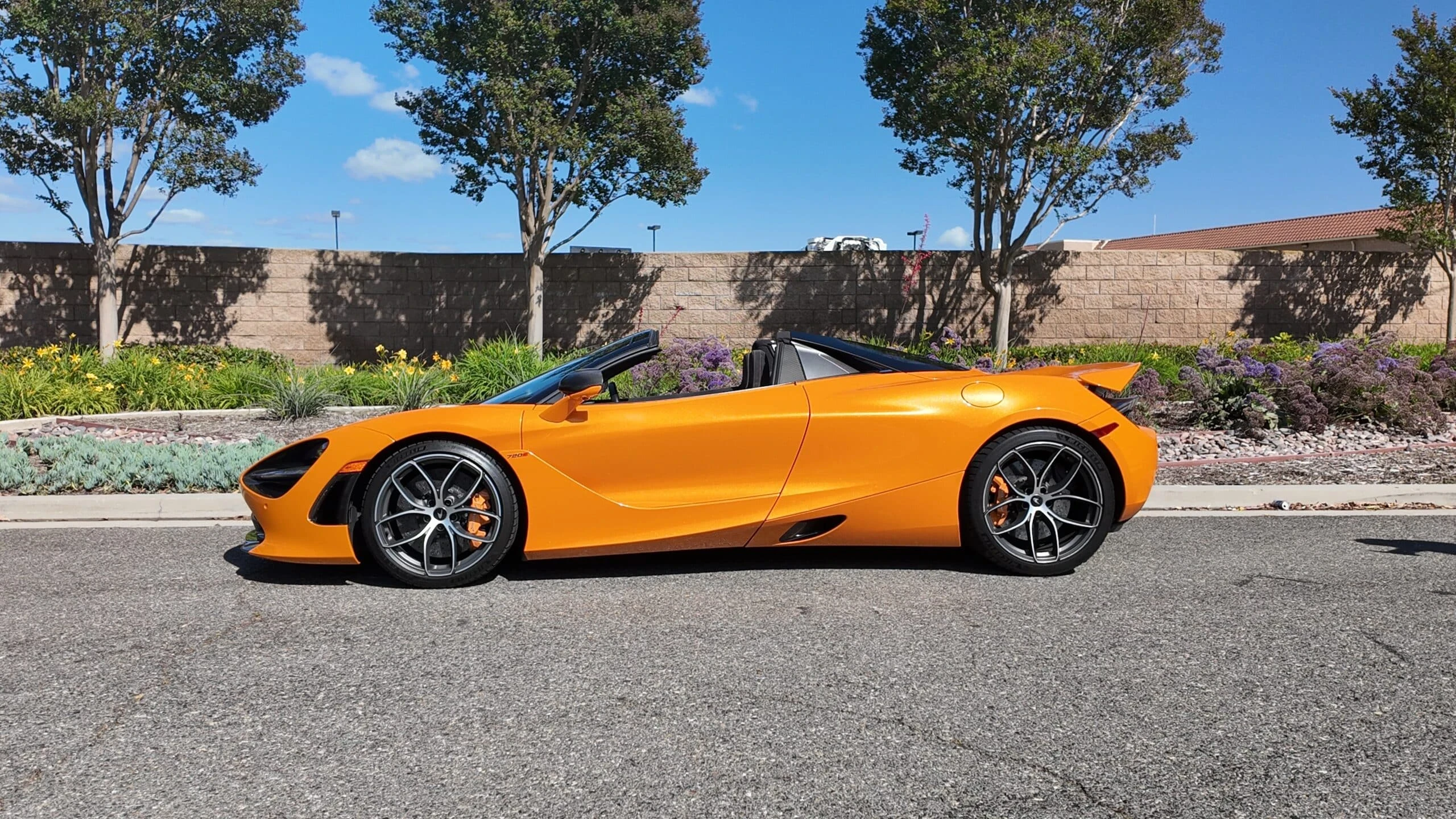 McLaren 720S Spider detail relevant to miami date-night exotic car rentals on ALLCARS