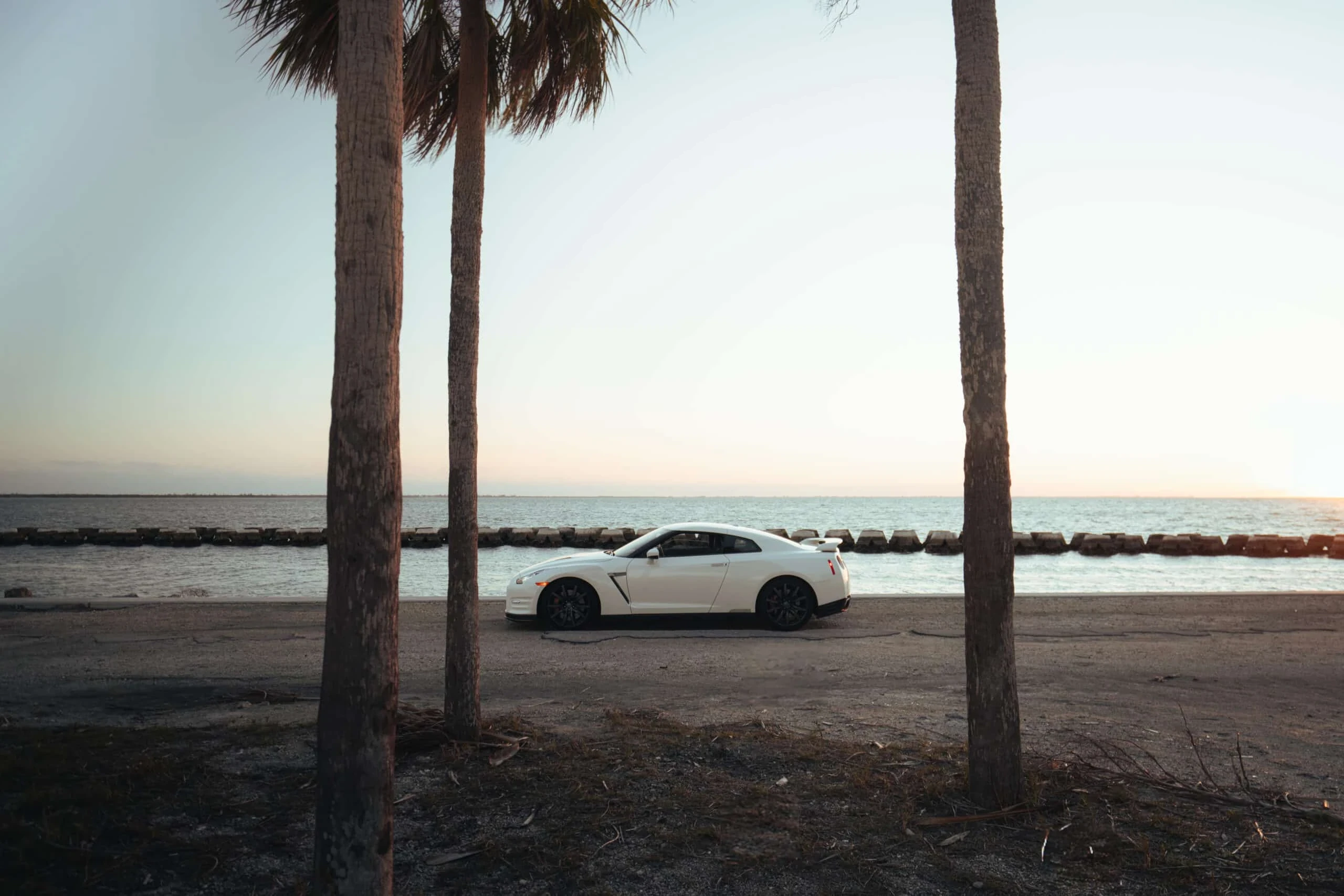 Nissan GT-R detail relevant to all-wheel-drive performance car rentals on ALLCARS