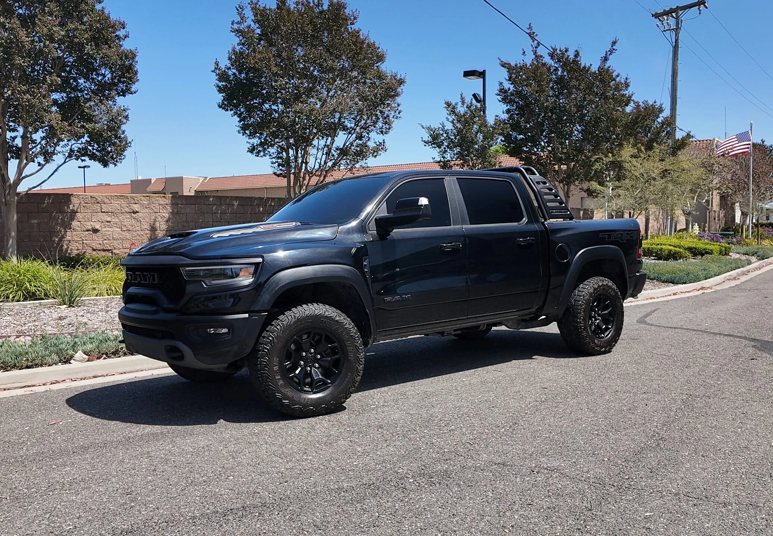 Ram 1500 TRX exterior for five-passenger luxury car rentals